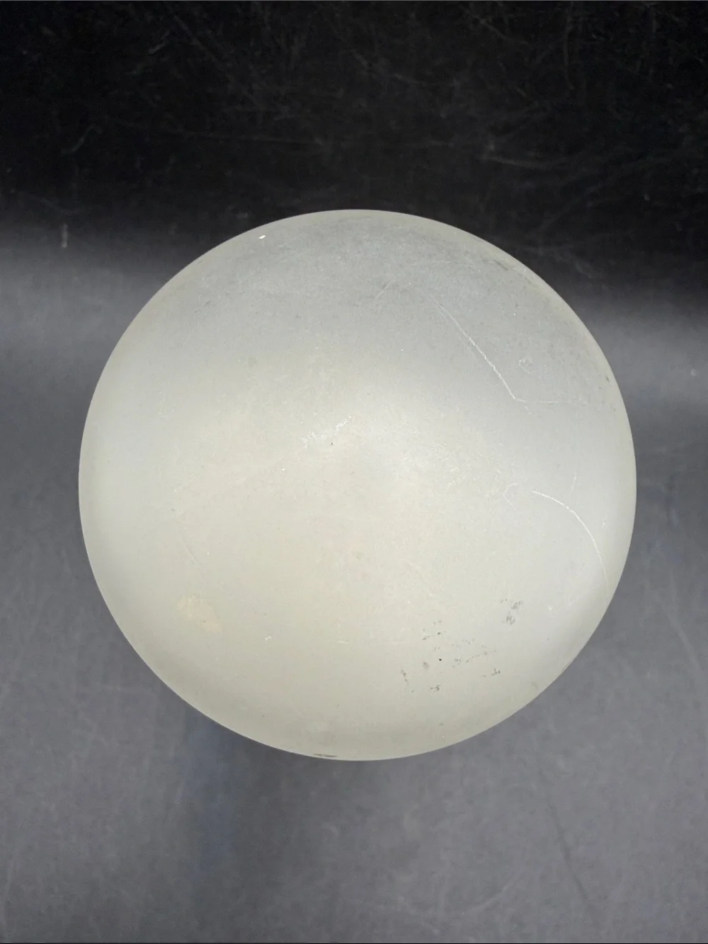Estee Vintage Mid Century Perfumed Milk Bath Frosted Satin Glass Apothecary Jar